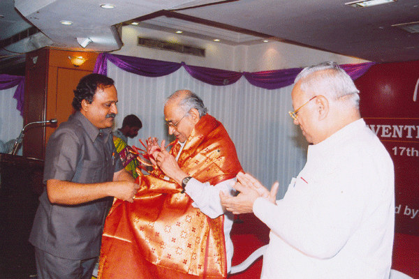 Chief Guest being honoured