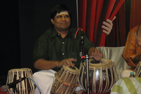 Ganapathi on the Tabla