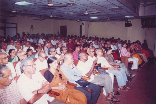 Hall Packed audience