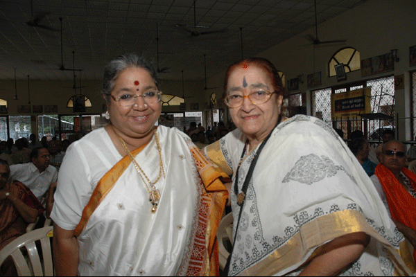 Poojayashri Prof. Prema Pandurang and Mrs.Y.G.P