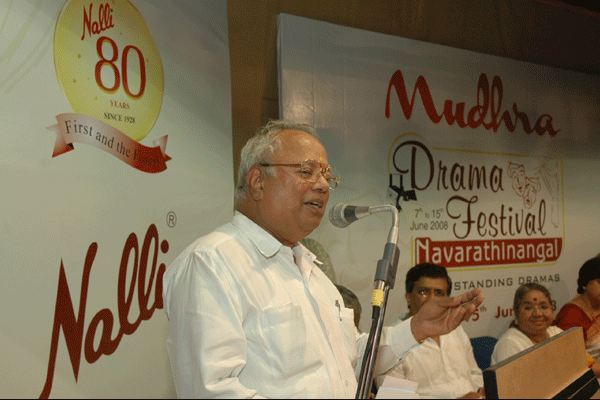 Dr.Nalli delivers presidential address
