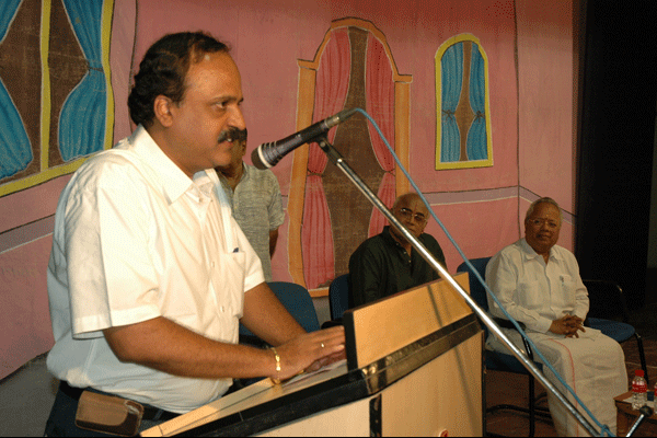 Mudhra Bhaskar's vote of thanks