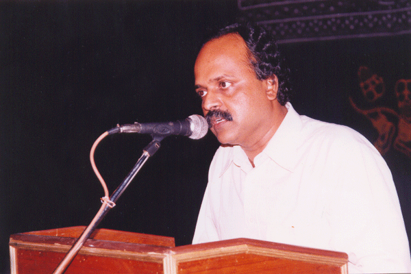 Vote of thanks by Mudhra Bhaskar