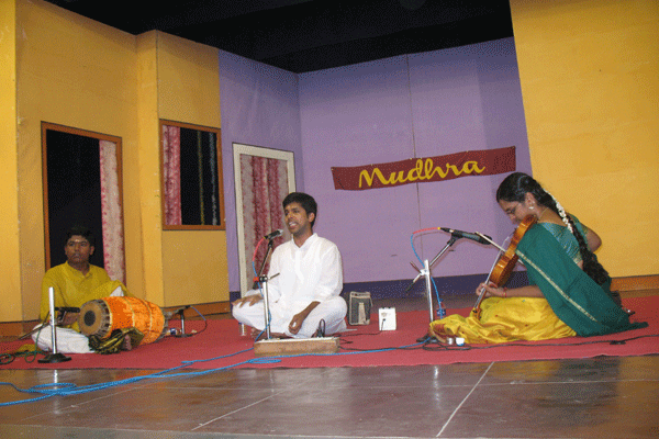 Compositions of Thyagaraja by RAHUL NARAYANAN − Sudha R.S.Iyer − Thirucheri Kaushik Rajagopal