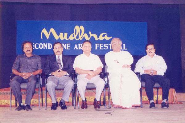 Mr.Ajit Kumar Ex-GM, Philips India with dignitaries on stage