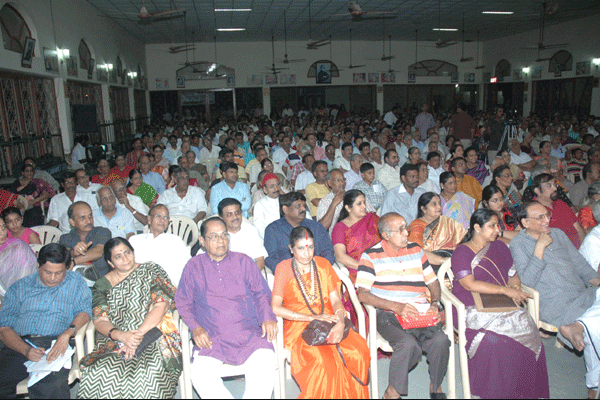 Hall packed PBS fans among audience